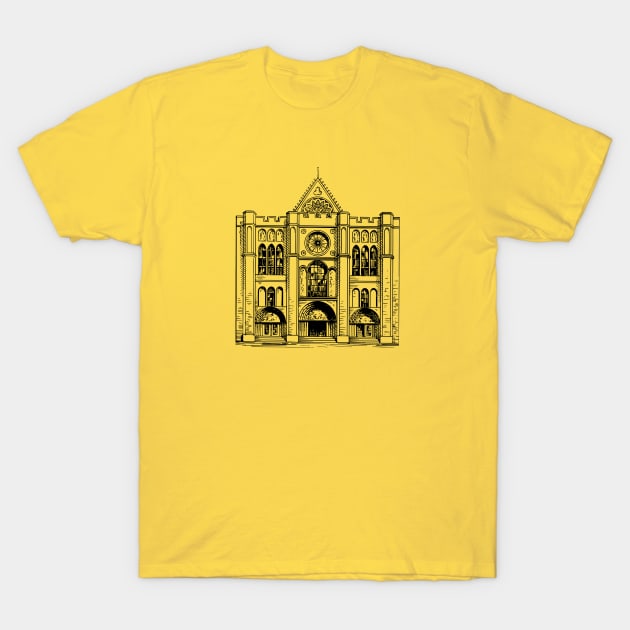 Facade T-Shirt by linesdesigns